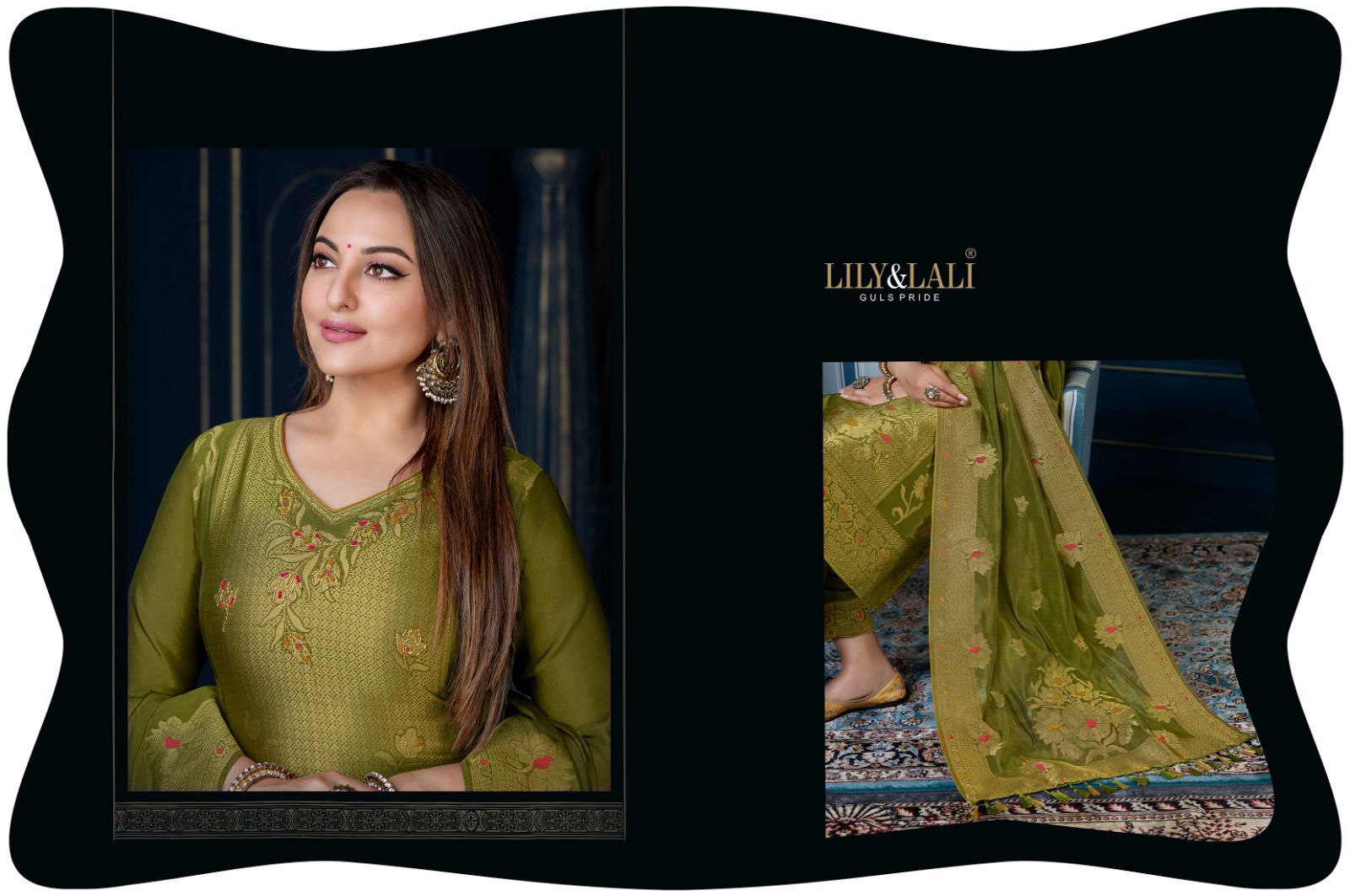 Silk Kari Vol 3 By Lily And Lali Silk Readymade Suits Catalog
